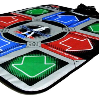 China Non-slip Dance Mat USB RCA Dance Step Pad For PC TV AV Video Game HPDM0001 for sale