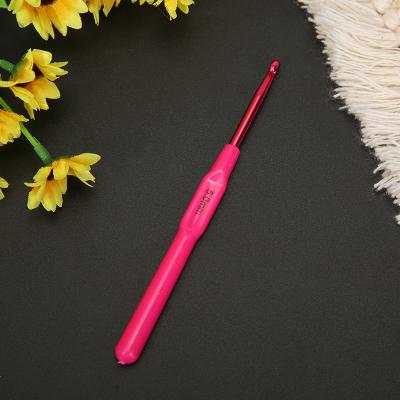 China Clothes Plastic Needle Sewing Needle Plastic Crochet Hook Set For Hand Knitting for sale