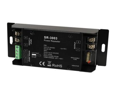 China 24A Power Repeater LED Controller 24A 1 Channel DC-DC for sale