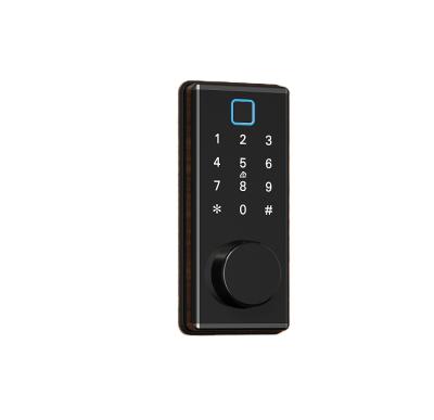 China TTLOCK Card Zinc Alloy Smart Lock APP Zinc Alloy Rfid Digital Door Deadbolt Password Fingerprint Fingerprint Smart Door Lock for sale