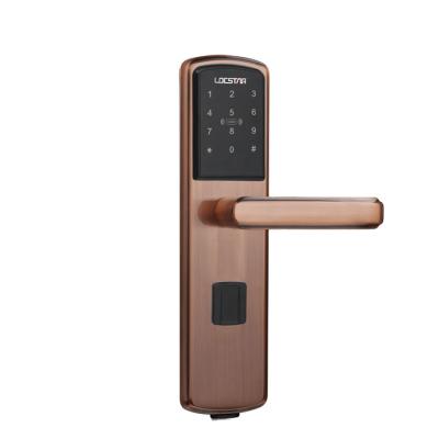 China Stainless Steel LS8105 Touch Screen Digital Keypad Smart Door Lock for sale