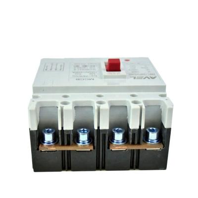 China AVEL DM1 MCCB 4P 160A-250A Low Voltage AC DC Molded Case Circuit Breaker Safe Electrical Price Circuit Breaking for sale