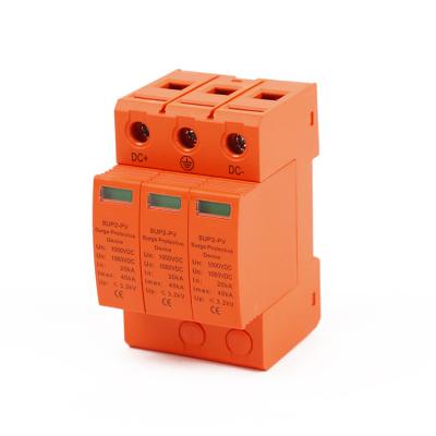 China Wholesale Solar System Surge Protector 1000V PV SPD DC For 3PHASE Solar Powered Energy Surge Arrester for sale