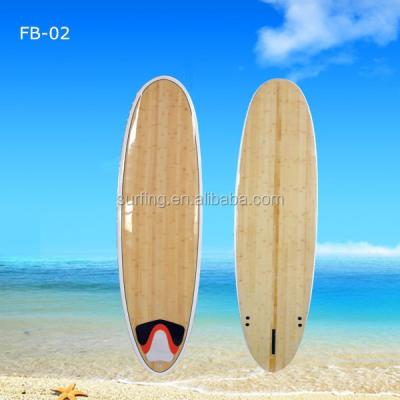 China Sea Bamboo Surfboard With EPS Foam Material for sale