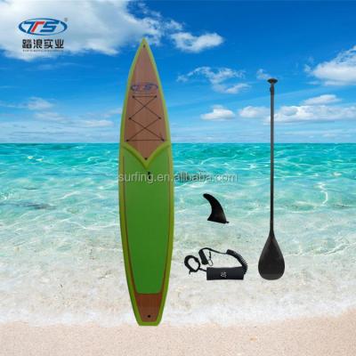 China Unisex wooden racing paddle board stand up paddle racing board on sale for sale