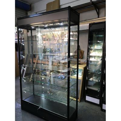 China Modern Hot Chinese Boutique Glass Shelf /sample Product Display Cabinet for sale