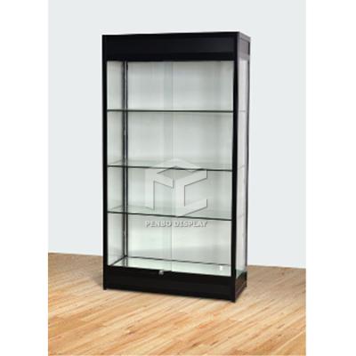 China Modern Tempered Glass Display Showcase Cabinet For Retail Store for sale