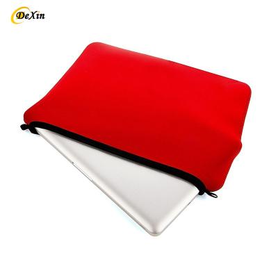 China Daily Life OEM Custom Simple Waterproof Shock Proof Full Zipper Mackbook Notebook  Neoprene Laptop Sleeve Bag case Bag for sale