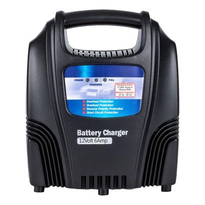 China A1206S 12V 3.5A Car Battery Lead Acid Charger With CE & RoHS 148x95x175mm for sale