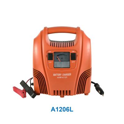 China FTpower 1206L/LX Car Battery Auto Lead Acid Charger with CE and RoHS 6V/12V 6A Lead Acid Battery 20AH-80AH for sale