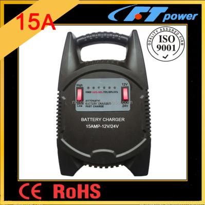 China Transformer GS CE ROHS Integrated Linear Toroidal Car Battery Portable Charger, best quality 4/6/8/10/12/15AMP battery charger, 6/12/24volt conventinoal battery charger for sale