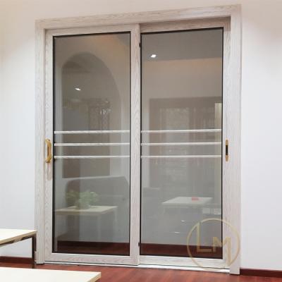 China Foshan Modern Heavy Duty Sliding Door Double Glazed Aluminum Door For Villa for sale