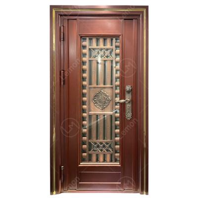 China Bulletproof factory design anti theft door stainless steel steel door custom design for home main entry door for sale