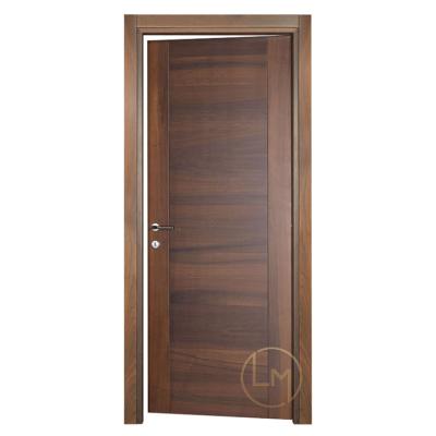 China Factory direct high quality wooden door windproof, simple design interior wooden doors for room for sale