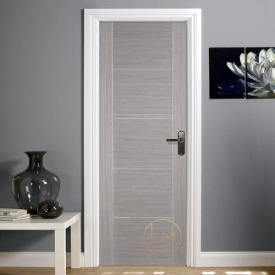 China Hot sale high security bedroom door sound proof high quality wooden door white frame door for interior for sale