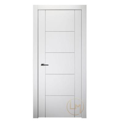 China Sound Insulation Doors Teak Wooden Doors Interior Contemporary Solid Wood Old Wood Design (For Bedroom for sale