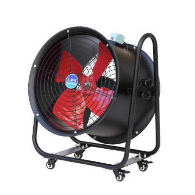 China Factory Rack Industrial Fan Wheeled Mobile Fan Mine Digging Ventilation Fan for sale