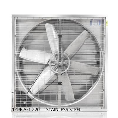 China High Wind Wind Power Large Wall Barn Anti Dust Exhaust AC Cooling 48 Inch Blower Exhaust Fan for sale