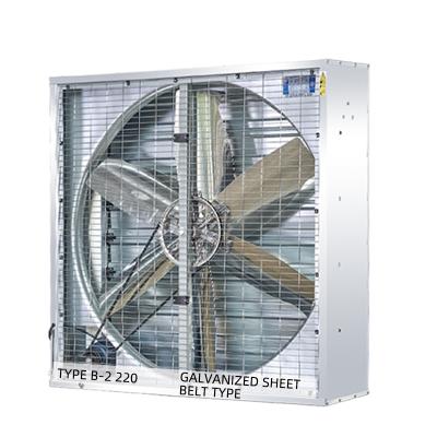 China Large Industrial Workshop Air Circulation Ventilation 380V 750W 37000Cbm/H Hammer Exhaust Fan For Poultry Farm for sale