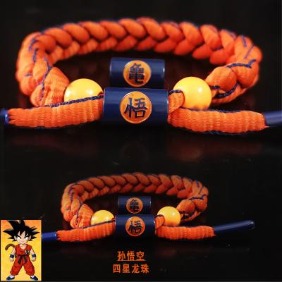 China Environmentally Friendly Anime Cosplay Figure The Monkey King's Man Weave Bracelet Bead for sale