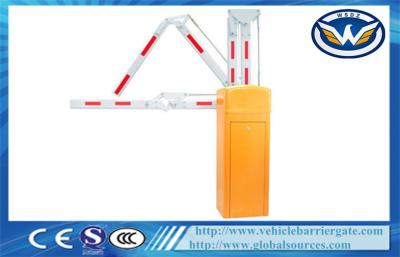 China Folding Arm Traffic Barrier Gate , Highway Toll Collection Security Barriers And Gates for sale