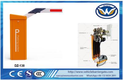 China Hochgeschwindigkeitsfernsteuerungsparkplatz-automatisches Verkehrs-Sperren-Tor des servomotor0.6sec mit 24V Servomotor IP65 zu verkaufen