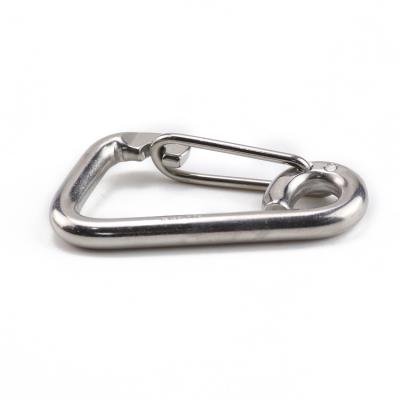 China General Industry Supply 316/304 Stainless Steel Snap Metal Hardware Asymmetric Hardware Stainless Steel Hook Hanging Hook for sale