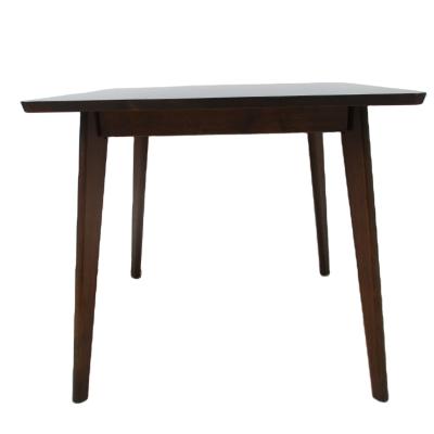 China (Other) Manufacture Low Price Beech Adjustable Professional Square Dining Strong Build Table for sale