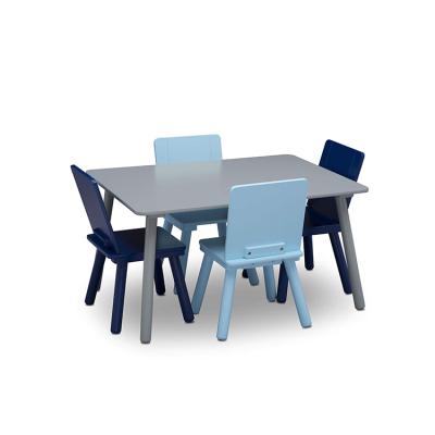 China Delta Children Contemporary Kids Table and Chair Set Homeschooling Kids Table and Chair Set for sale