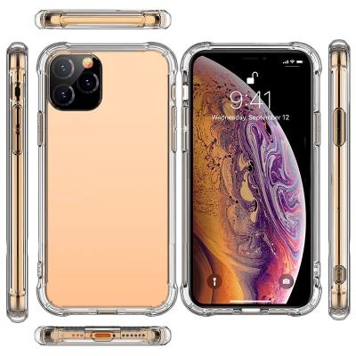 China Eco-friendly For Iphone 11 Pro Max Cover Cell Mobile Custom OEM Transparent Phone Case Tpu Accessories for sale