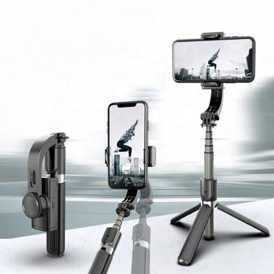 China Wholesale Simple Mobile Phone Axy Gimbal Stabilizer for Smart Phone Selfie Stick Handheld Tripod for sale