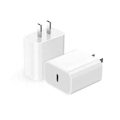 China Mobile Phone US Standard 20W PD Plug For Iphone 12 Charger for sale