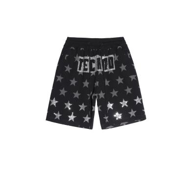 China Anti-Wrinkle Custom 100% Nylon Athletics Gym Shorts Printed Mens Sport Shorts for sale