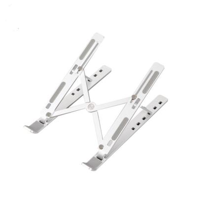 China Portable Aluminum Laptop Stand (Size) Adjustable Aluminum Material Foldable Portable Laptop Stand Holder Laptop Stand for sale