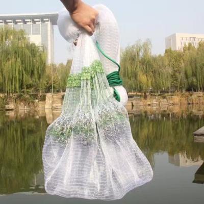 China Japanese/Korean traditional style hand casting net Monofilament YATAI small warp mesh hand throwing cast fishing net for sale