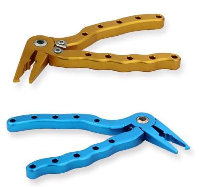 China New Style Wholesale Aluminum Pliers Aluminum Fishing Cutting Pliers Useful For Fishing for sale