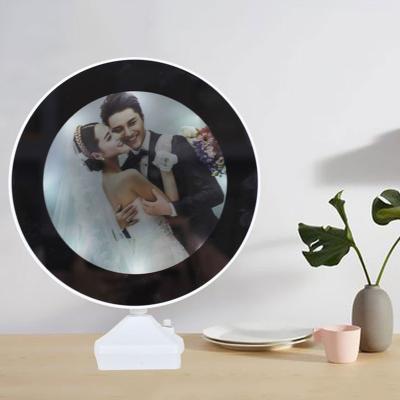 China Bright Glowing Magic Multifunction White Home Mirror DECO Mirror LED Photo Mirror LED Frame Decoration LED Picture Frame Chritmas Frams DC5V for sale