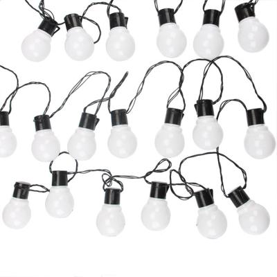 China 10m 38 LED Christmas Globe String Fairy Lights G50 Light Bulbs Garland Outdoor Garden Patio Wedding Party Christmas Decoration Light String for sale