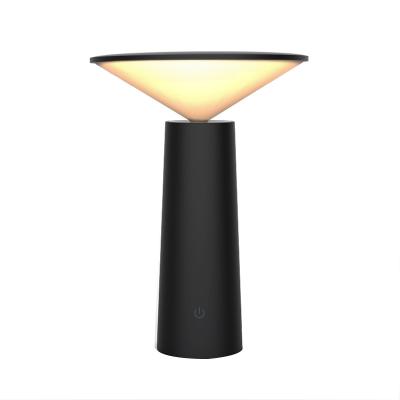 China Convenient Desk Lamp Touch Table Lamps For Living Room I Type Dimmable Foldable Eye Protection Study Desk Lights Led Rechargeable Light for sale