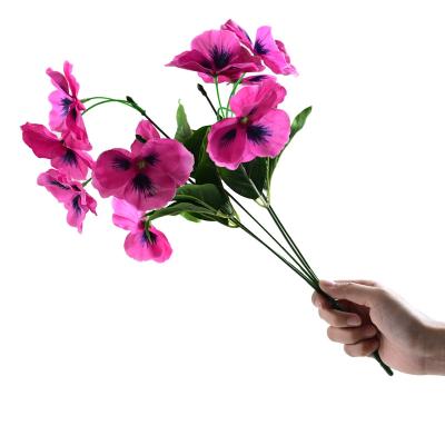 China Beautiful Artificial Flower Best Selling Wedding Real Touch Flowers Small Colorful Decorative Artificial Flower Rose Artificial Flowers for sale