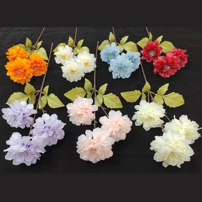 China Beautiful Colorful Artificial Flower Artificial Flower Porcelain Flowers For Home Decor Decoration Flowers Small Tulip for sale