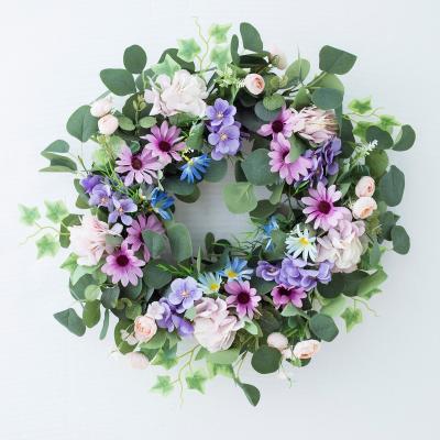 China Wedding Party Decoration 2022 New Spring Summer Wreath For Wedding And Door for sale