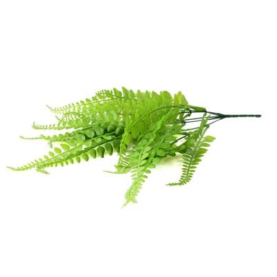 China Garden Office Wedding Decoration Home Decorative Artificial Green Plant Leaves Christmas Decoration Fern Leaves Artificial for sale