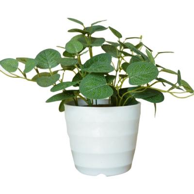 China Best Selling Gift Home Decoration Hotel Artificial Plants With Plastic Pot For Home Centerpiece Fake Plant for sale