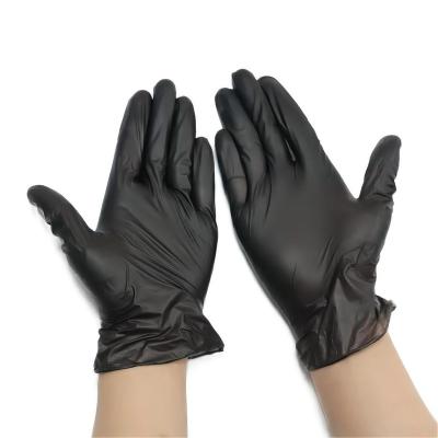 China Wholesale High Quality Lab Black Vinyl Cleaning Glove for sale