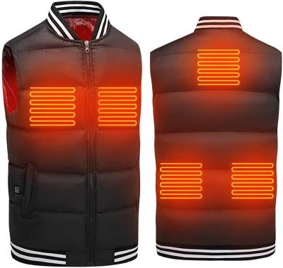 China QUICK DRY Outdoors Continue Warm Vest Thermal Clothing USB Charging Smart Heating Vest for sale