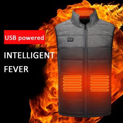 China New functional QUICK DRY USB charging smart heating vest for unisex for sale