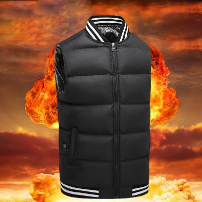 China USB Rechargeable QUICK DRY Smart Electric Winter Thermal Unisex Heating Shirt Heated Battery Free Vest for sale