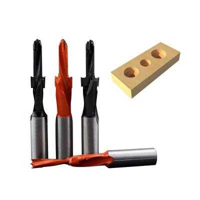 China Row Drilling Alloy Step Drilling Machine Solid Wood MDF Shaving Board Woodworking Professional Woodworking Machinery Parts Drill Tools for sale