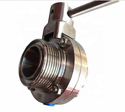 China Sanitary butterfly valve 1/2